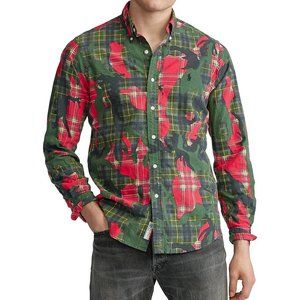 Ralph Lauren - plaid camo button down